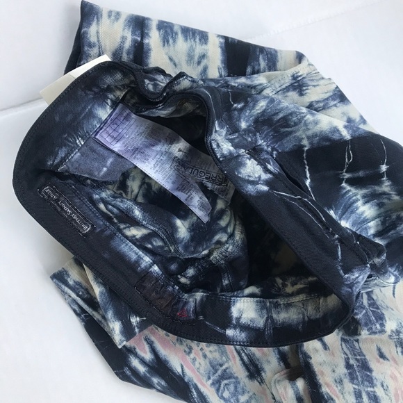 GUESS BRITTNEY ANKLE SKINNY TIE-DYE JEANS SIZE 26 - Picture 5 of 7